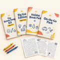 The Whole Family Bundle: four printable activity packs